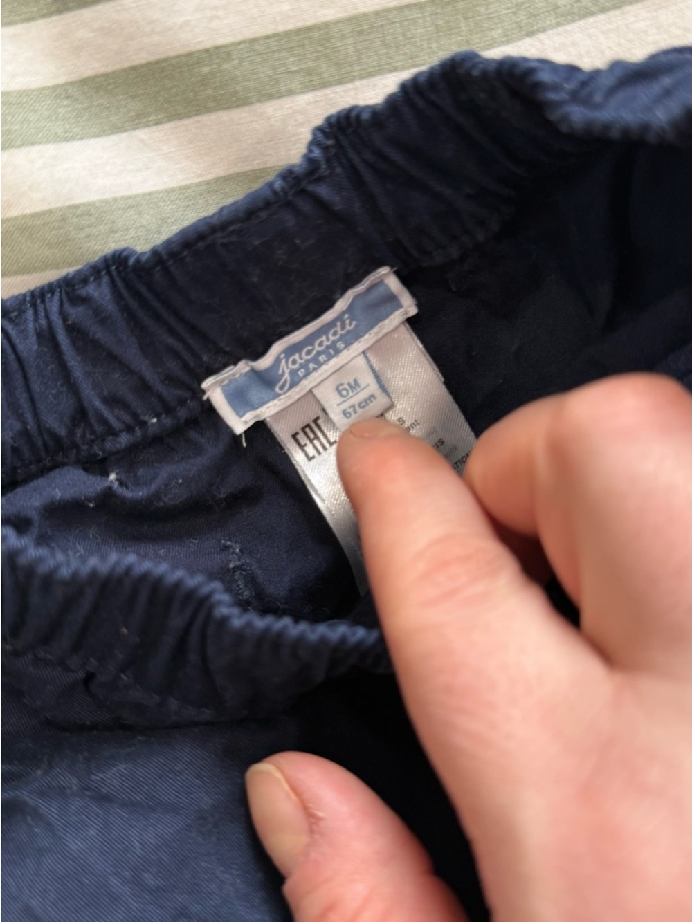 Jacadi navy pants - Picture 3 of 3